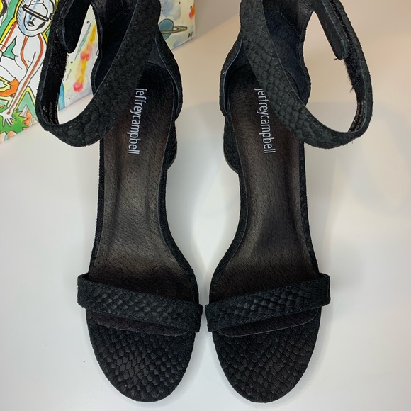 NIB Jeffery Campbell Laura Ankle Strap Heels - Picture 6 of 6